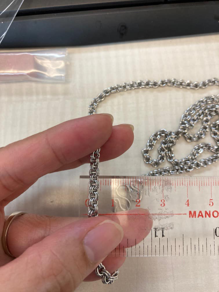 不銹鋼環型單掛佛牌鏈