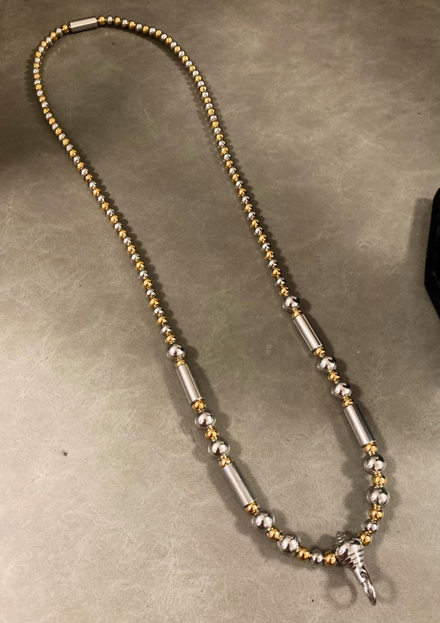 不銹鋼金單掛開合扣佛牌鍊