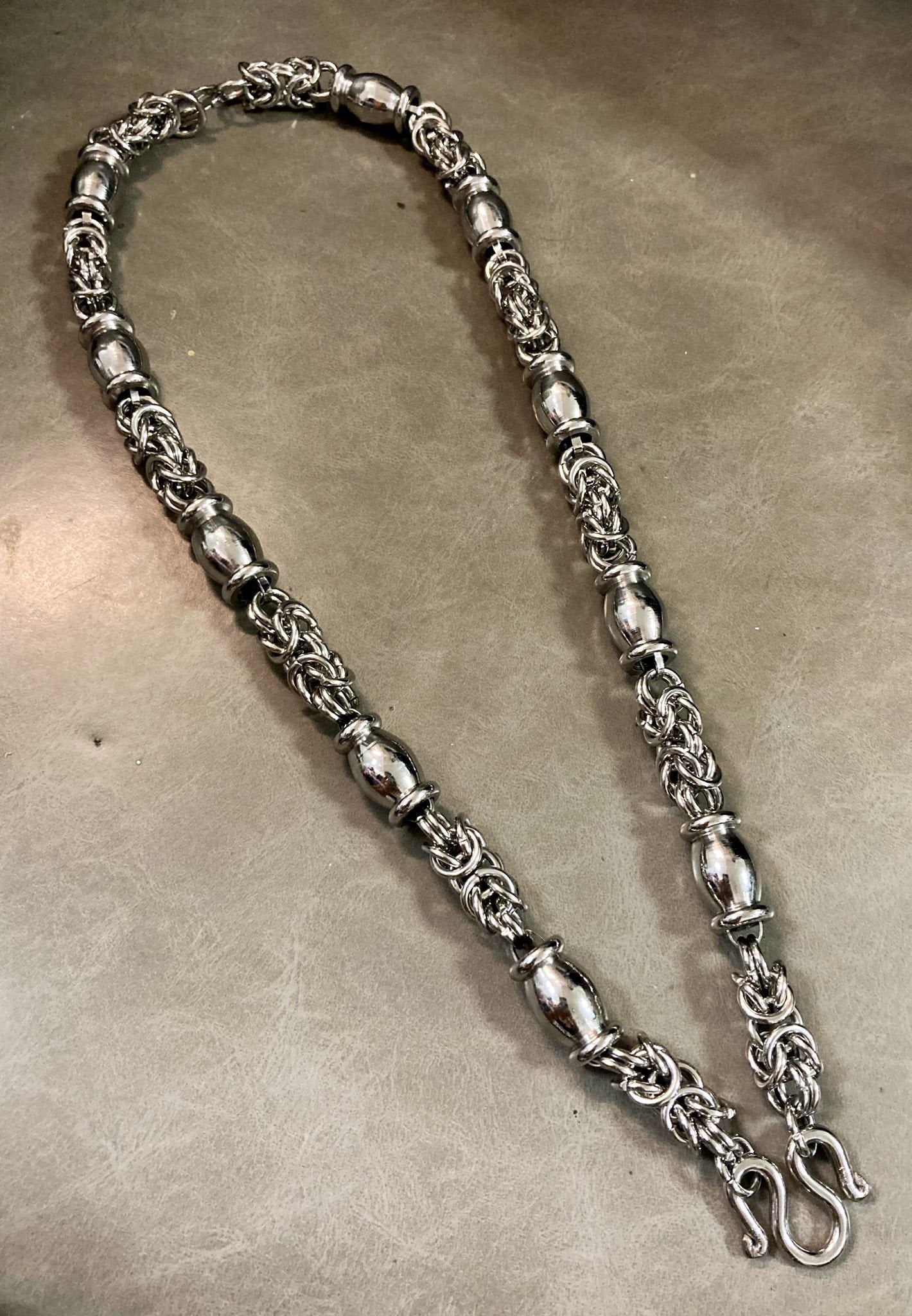 不銹鋼多掛掛佛牌鍊(重鋼)