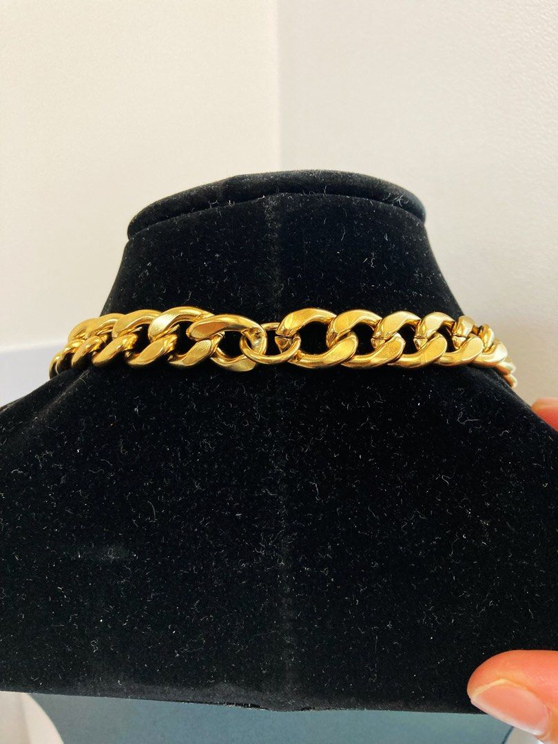 不銹鋼金前9後1佛牌鏈