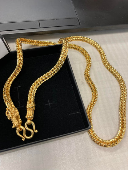 龍頭24K 鍍金單掛佛牌鏈