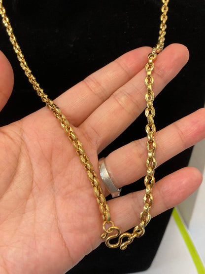 不銹鋼金單掛佛牌鏈