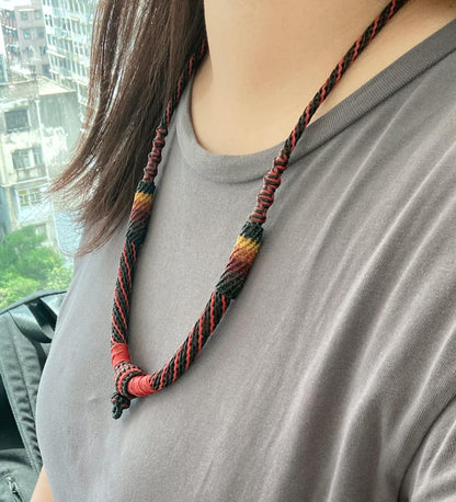 前後掛蠟繩佛牌鏈