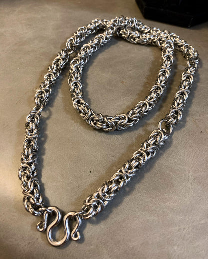 不銹鋼5掛佛牌鏈