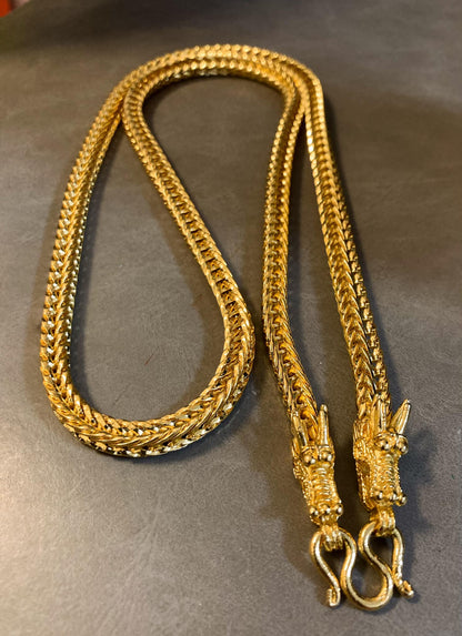 24K鍍金佛牌鍊