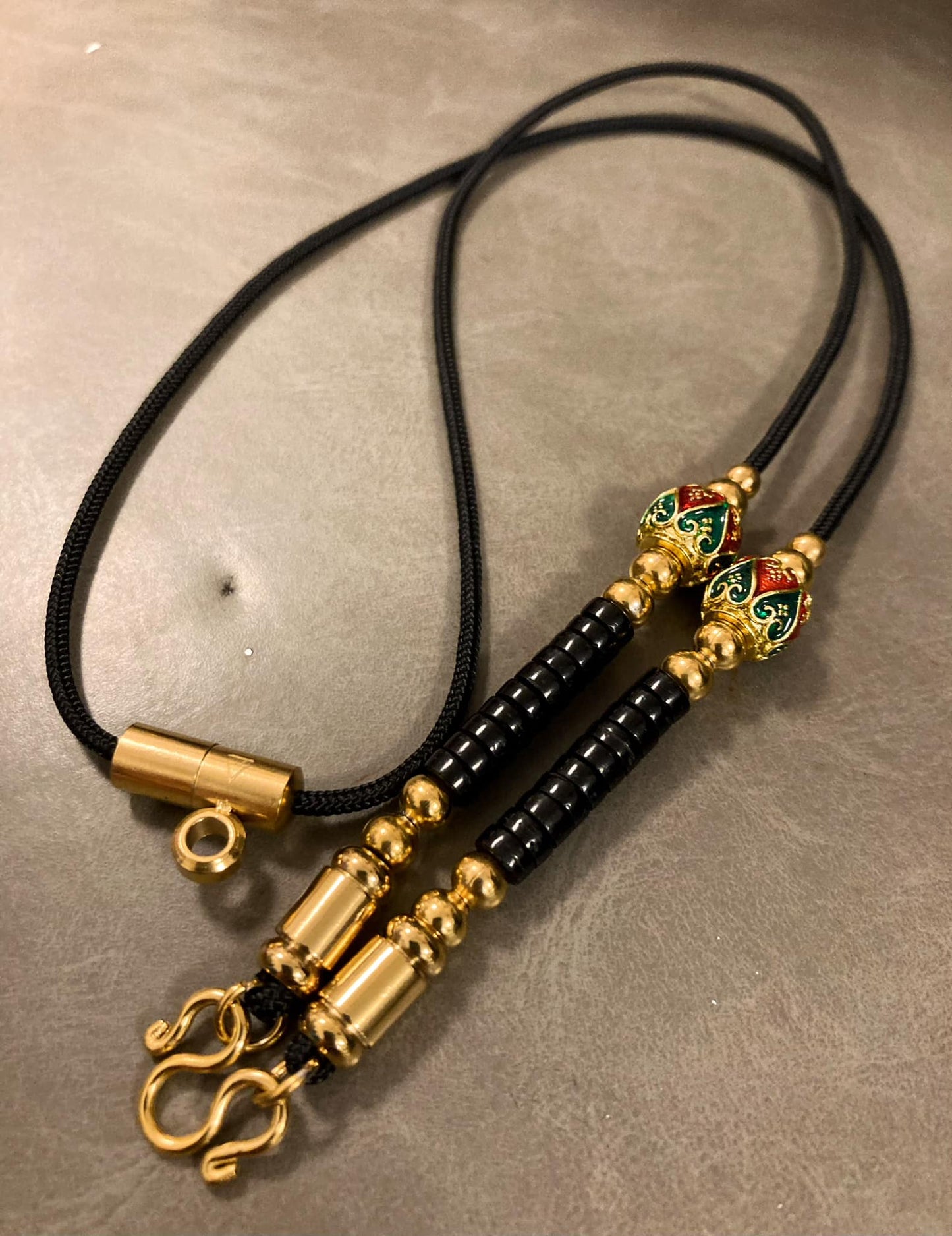 前後掛尼龍佛牌繩