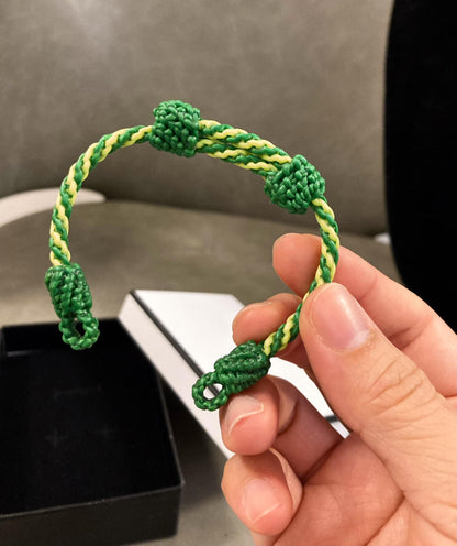 伸縮蠟繩手環 (可自定顏色)