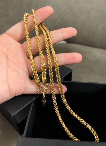 316L鋼鍍金佛牌鏈