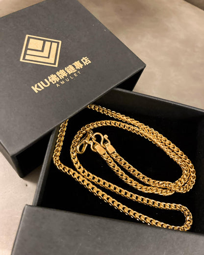 316L鋼鍍金佛牌鏈