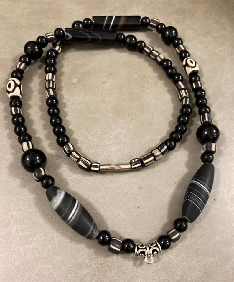 Srivijaya石單掛佛牌鏈