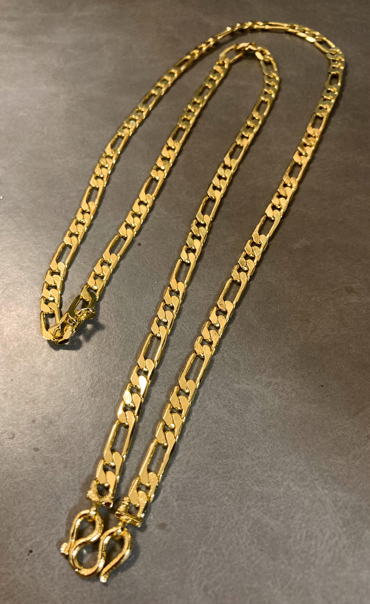24K鍍金單掛佛牌鏈