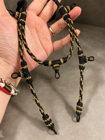 前6後1開口蠟繩佛牌鏈