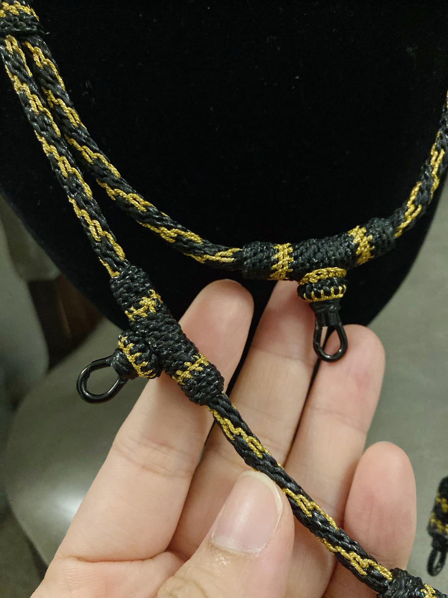 前6後1開口蠟繩佛牌鏈
