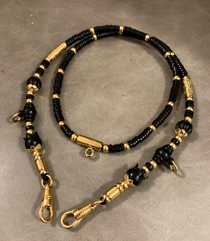 前3後1椰殼佛牌鏈