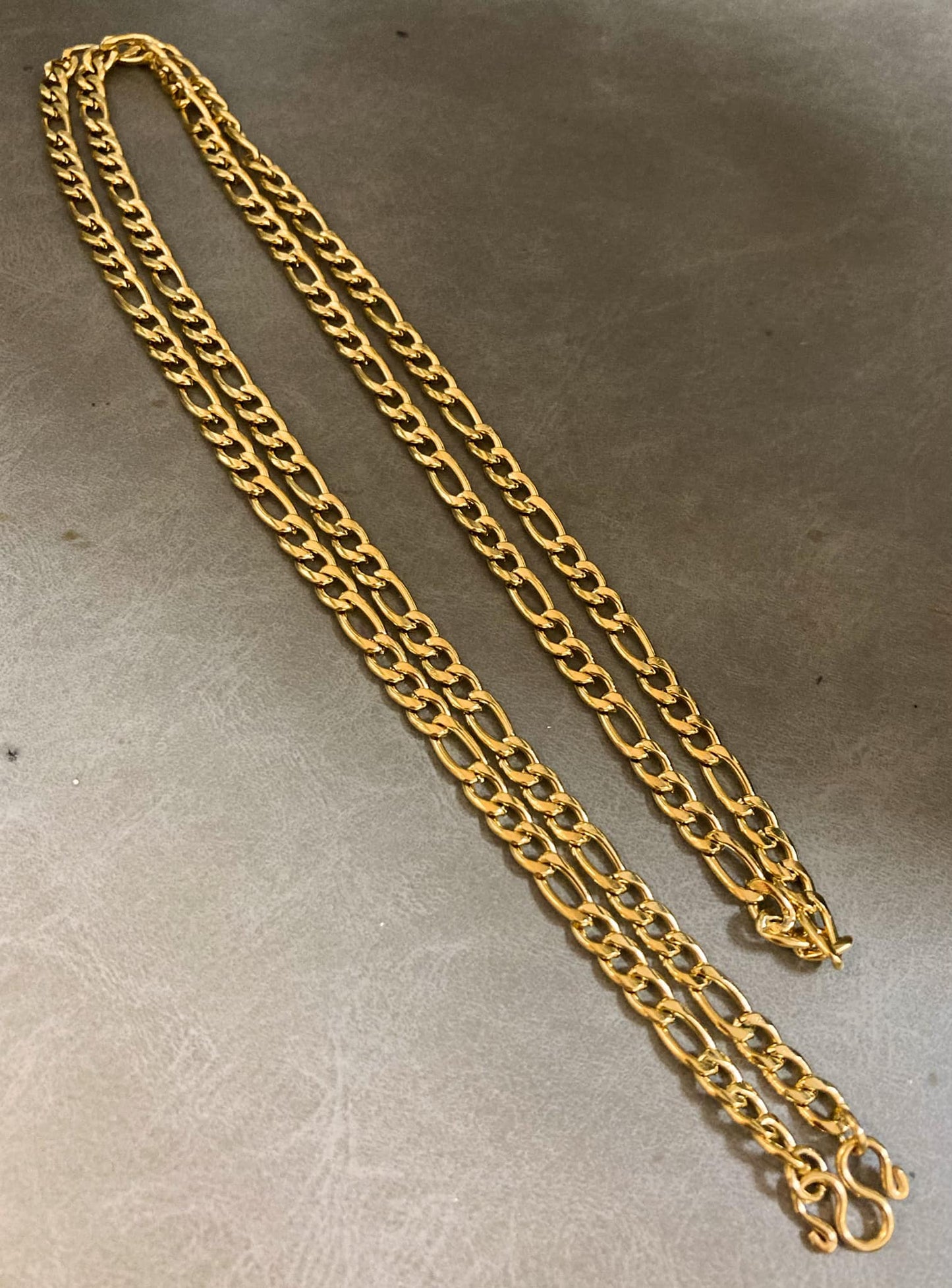 不銹鋼鍍金單掛佛牌鏈