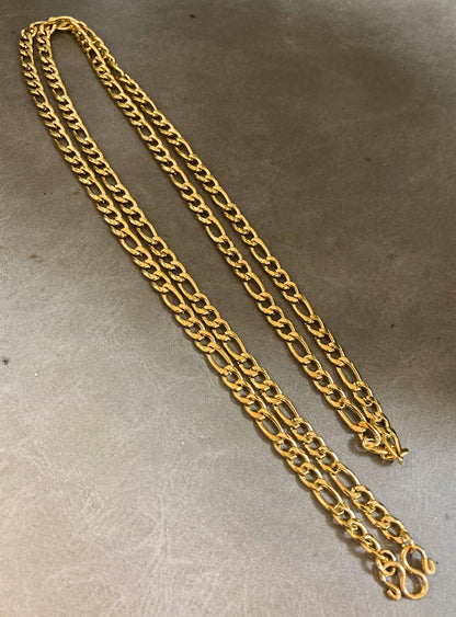 不銹鋼鍍金單掛佛牌鏈