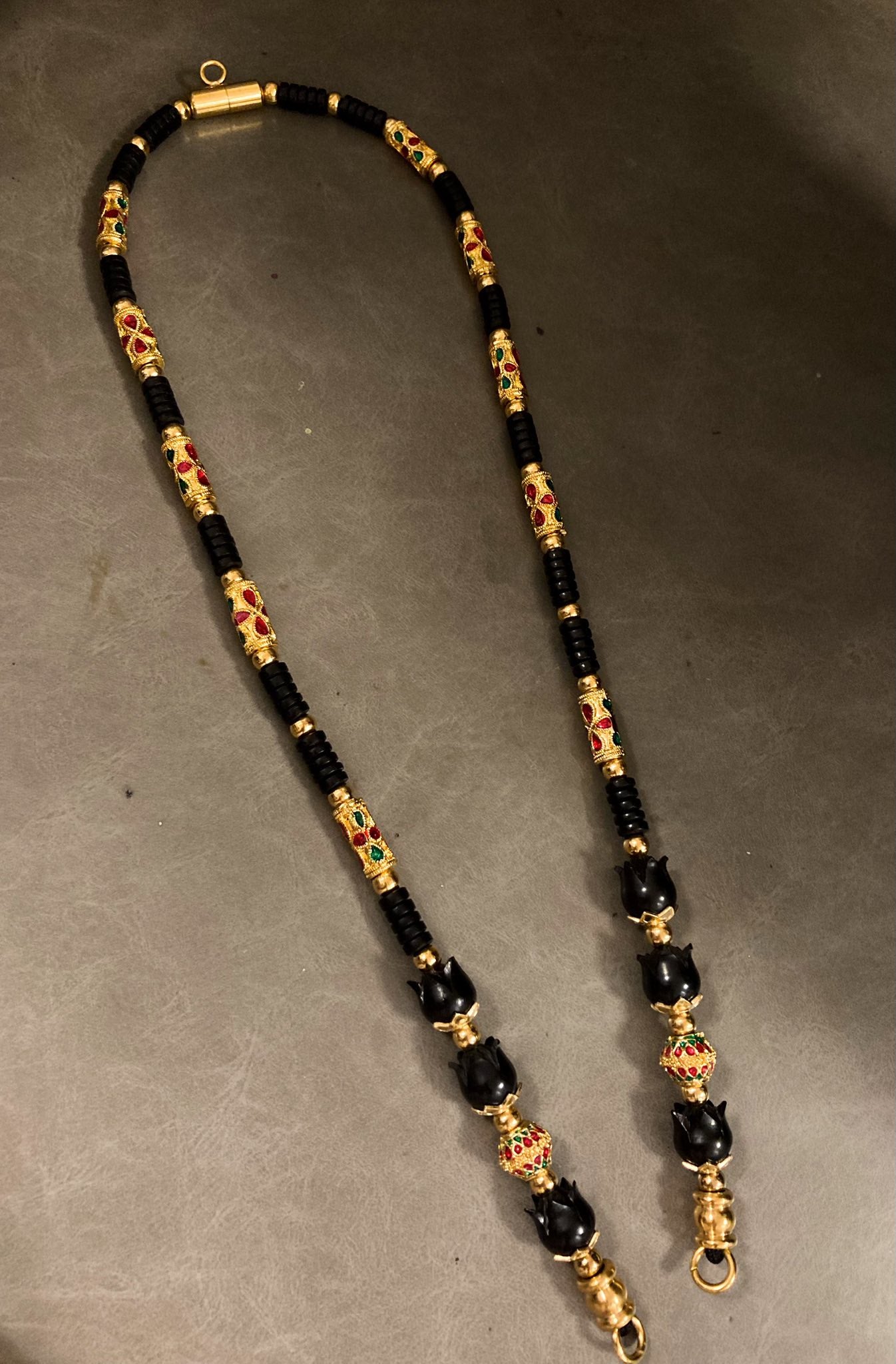 前後掛開口椰殼佛牌鏈