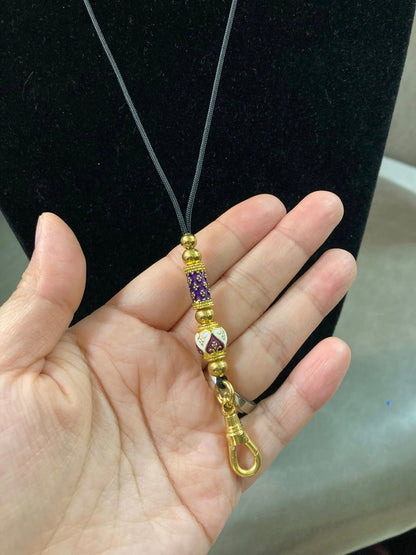 尼龍單掛伸縮佛牌鏈