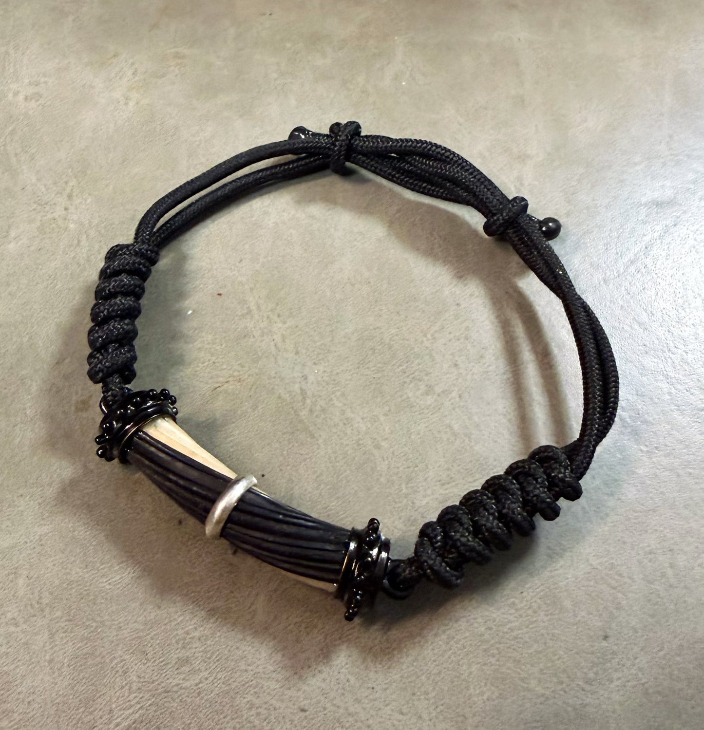 象尾毛伸縮手繩