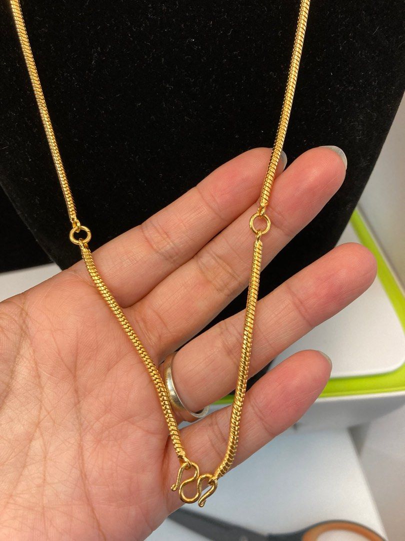 24K鍍金佛牌鏈