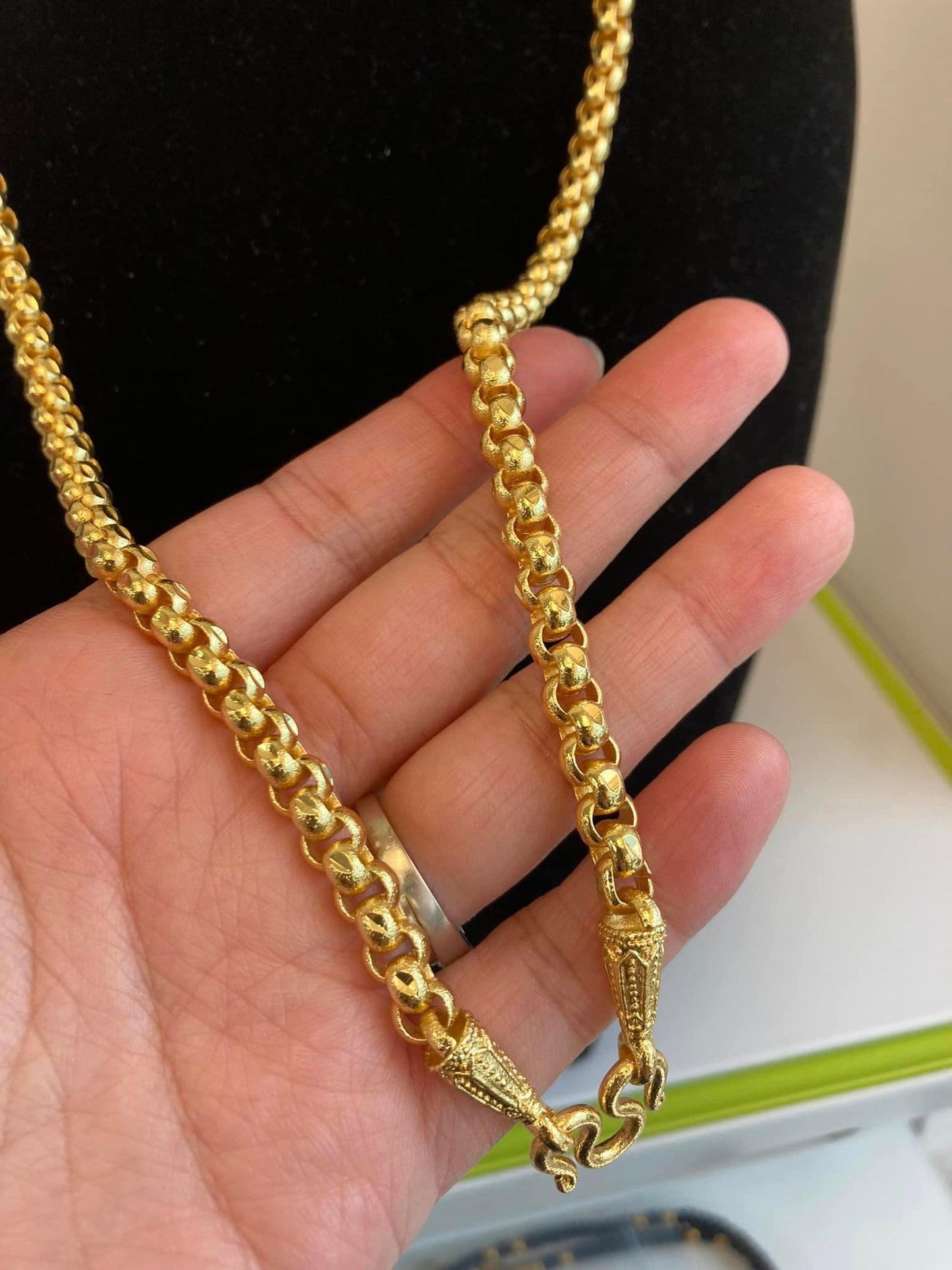 24K鍍金佛牌鏈
