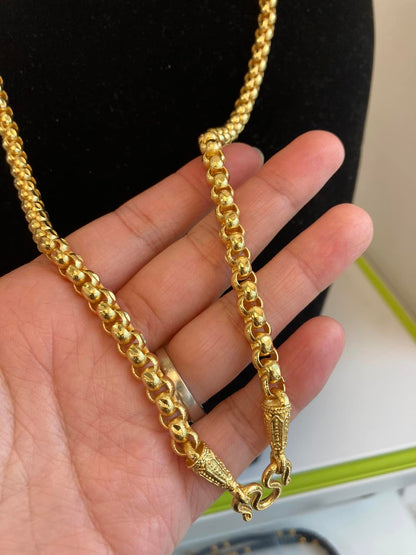24K鍍金佛牌鏈