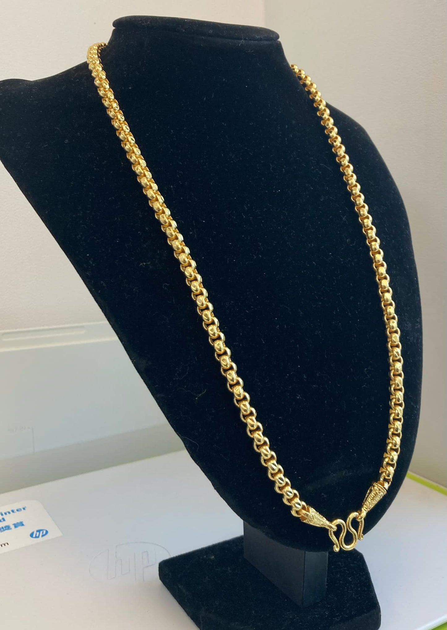 24K鍍金佛牌鏈