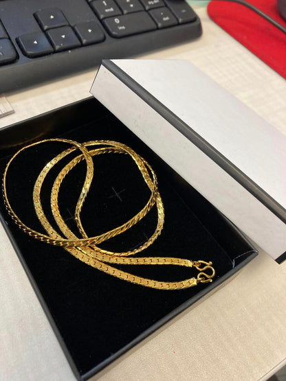 24K鍍金佛牌鏈